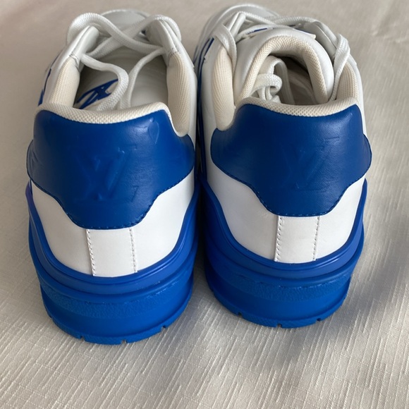 Louis VuittonTrainer White Blue Signature - Picture 12 of 16